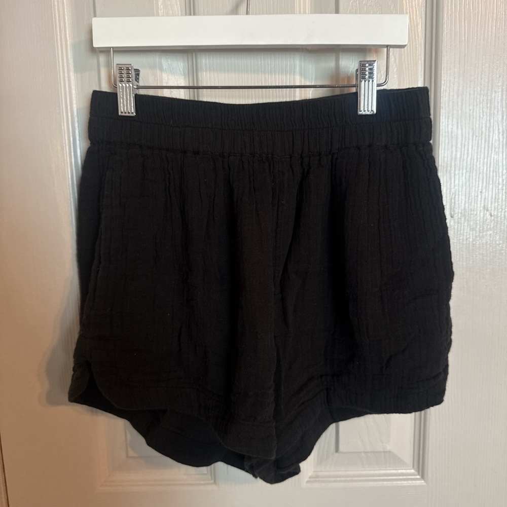 Rip Curl Black Gauze Women's Surf Beach Shorts
